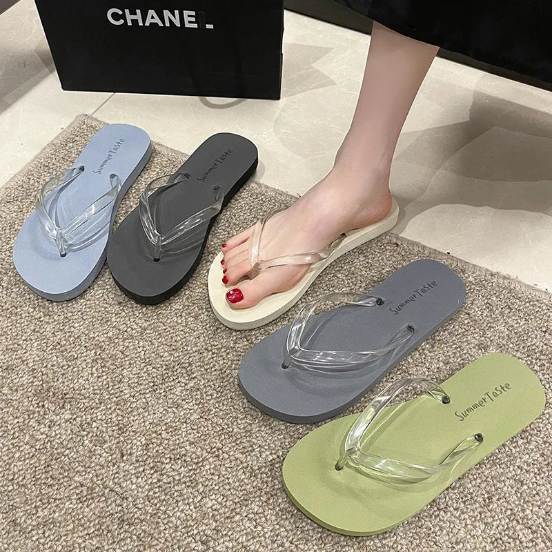 Slippers Summer Shoes Women Wedges Sandals Slides Beach