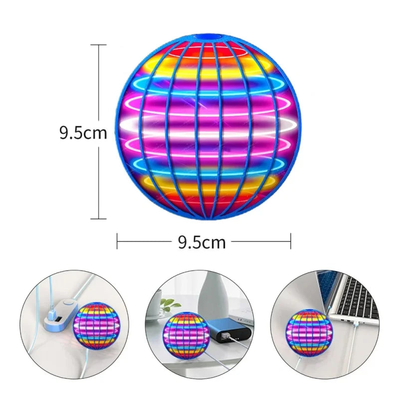 Flying Ball Boomerang Flyorb Magic With LED Lights Drone