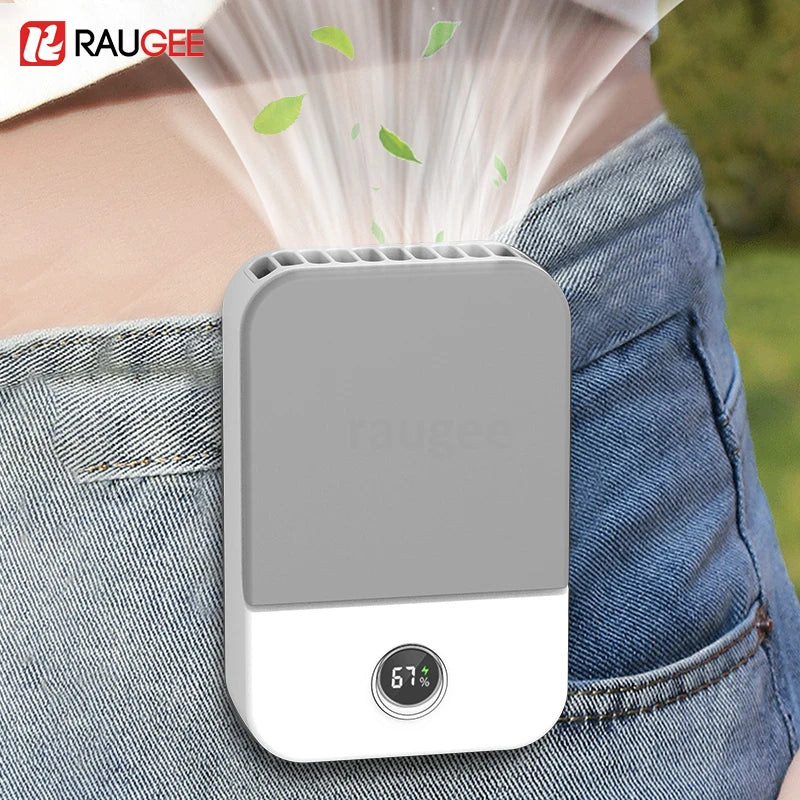 Waist Fan Portable Outdoor Mini Hanging