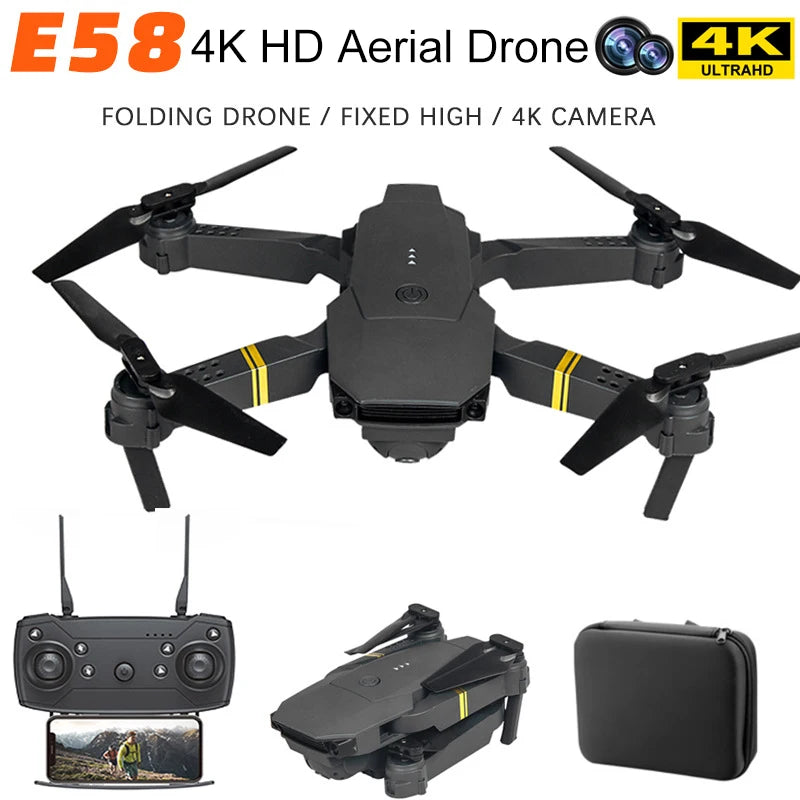 E88/E58 Mini Drone Professional 4K HD Camera