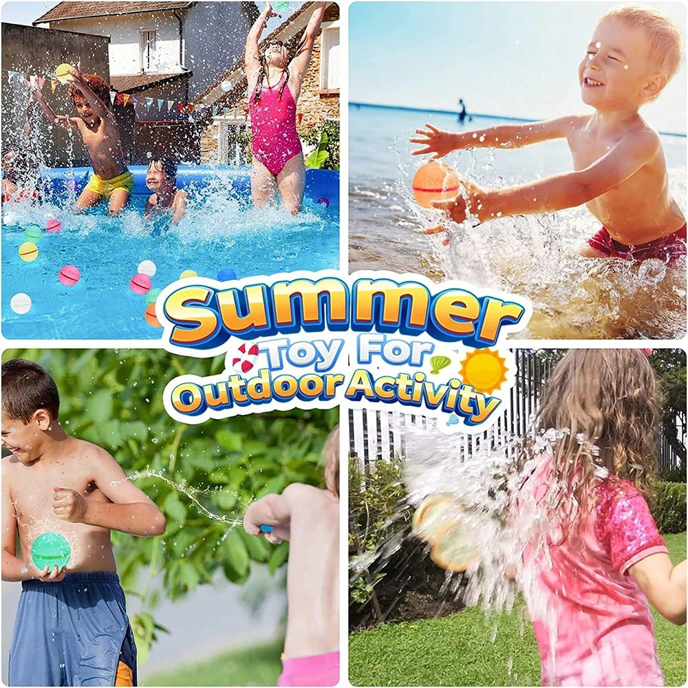 1-12 Pack Reusable Water Balls
