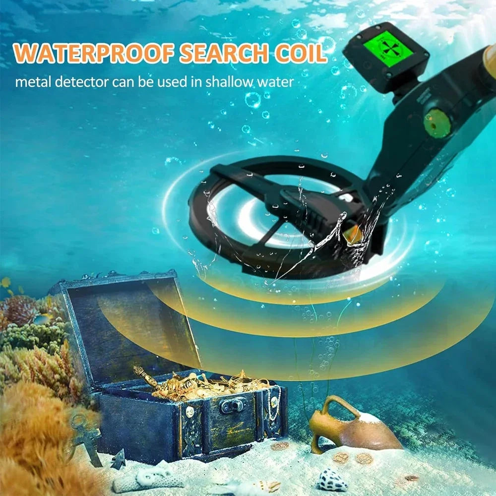 MD1008A Metal Detector Underground Professional Depth