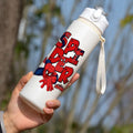 750ml Spider-Man Straw Water Bottle