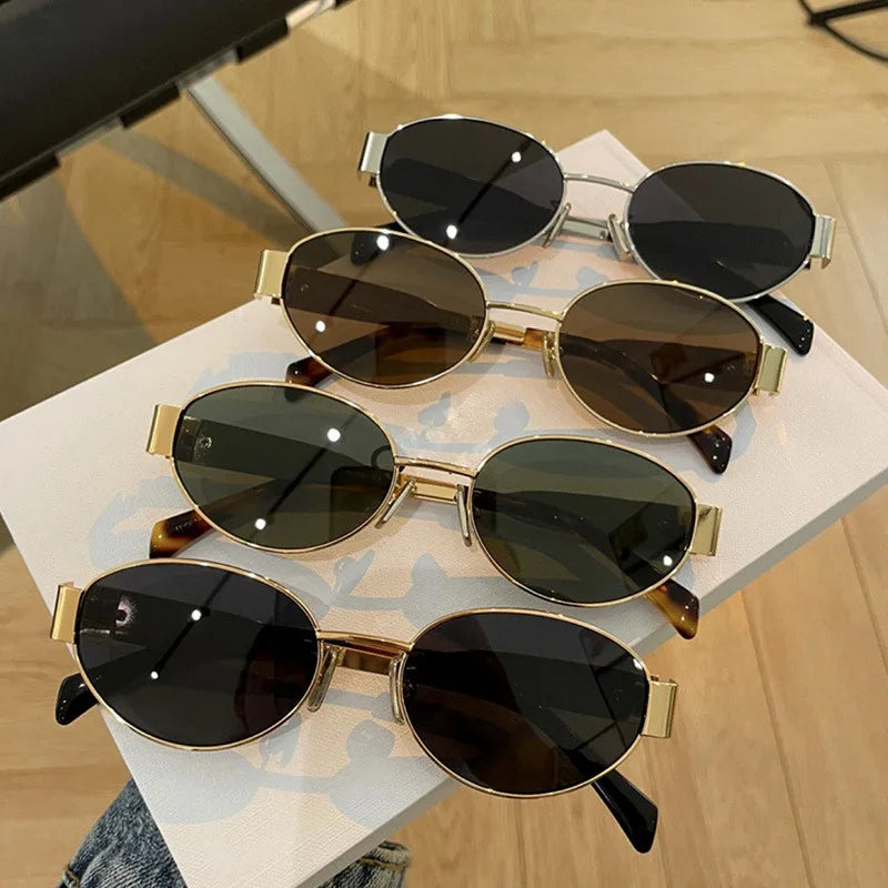 Trendy Oval Sunglasses for Women