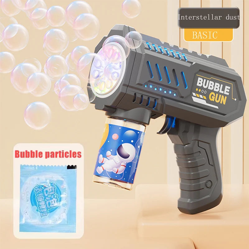 Fully Automatic Bubble Gun Rocket Bubbles Machine