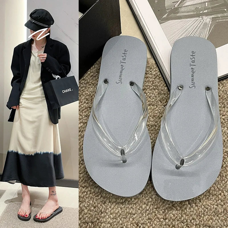 Slippers Summer Shoes Women Wedges Sandals Slides Beach