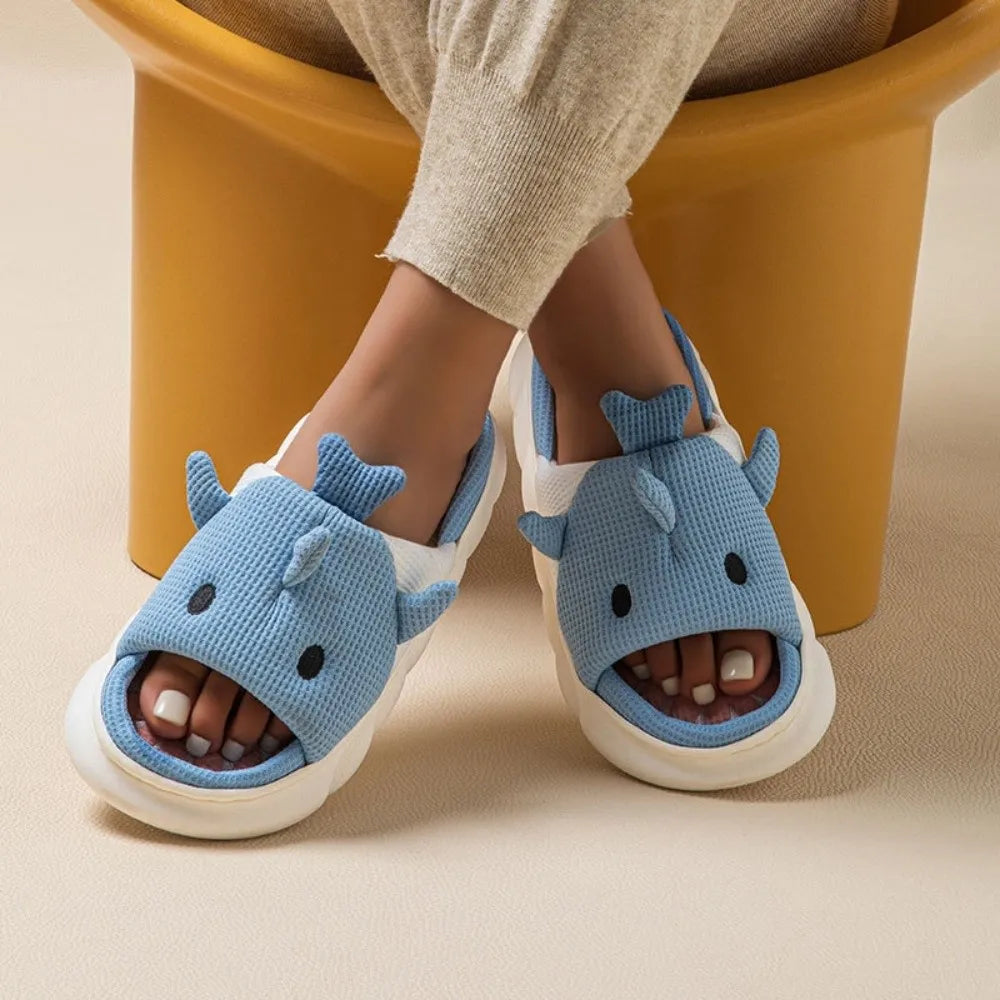 Sharks Slipper Shark Plush Slippers