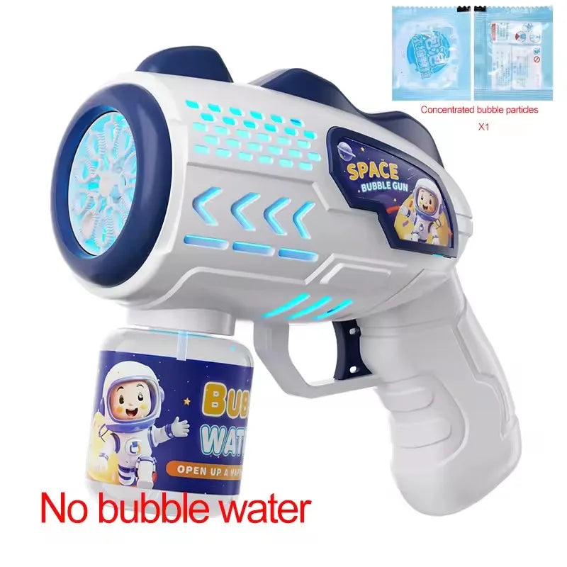 Fully Automatic Bubble Gun Rocket Bubbles Machine