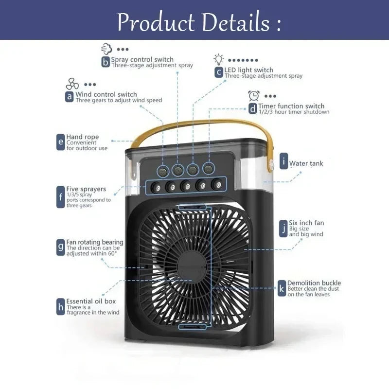 Fan AIr Conditioner Mini Air Cooler