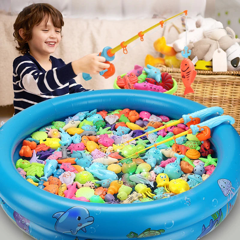 Kids Fishing Toy Set Play Water Toys for Baby