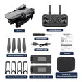 Drones Camera 4K E88 Wide Angle, 1080P Hd Camera,