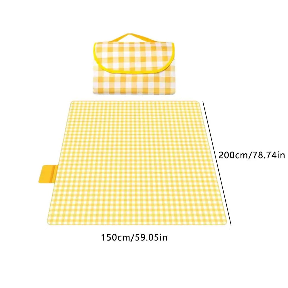 Lightweight Foldable Picnic Blanket Sand Proof Waterproof