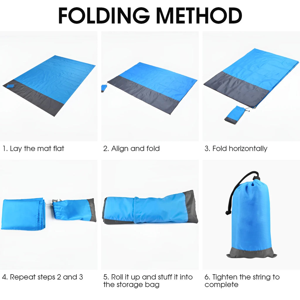 140*200CM Waterproof Folding Camping Mat Ultralight