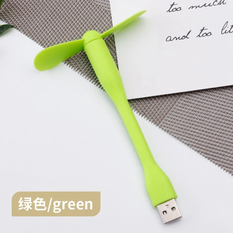 Mini USB Fan Flexible Bendable Fan