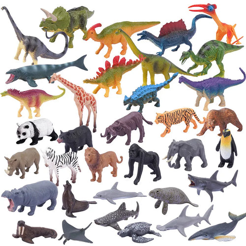 Animal Figurines Simulation Model Mini Shark
