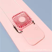Portable Neck Fan Foldable Mini Handheld Fan with Power Bank USB