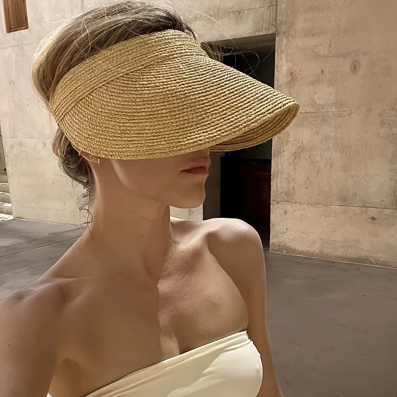 Summer  Woven Sun Hat,