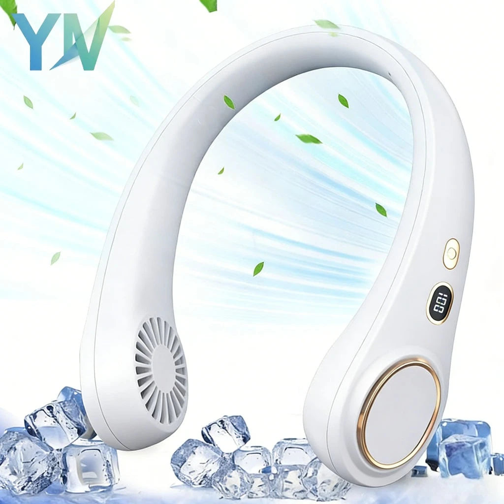 Neck Fan Portable Rechargeable  Long Battery