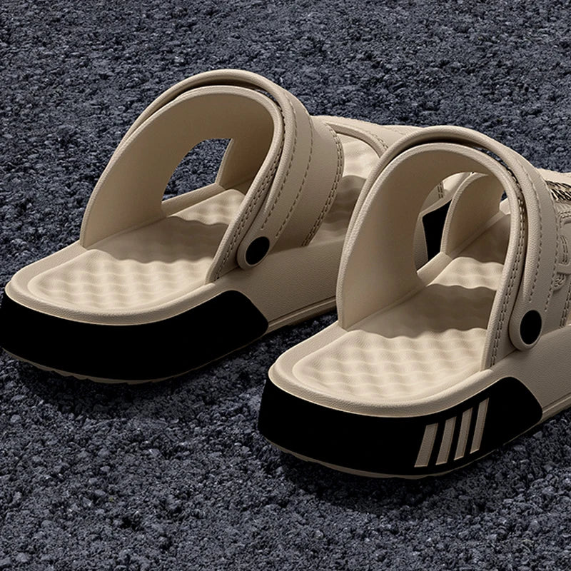 Men Slippers Summer EVA Soft-soled Platform Slides Sandals