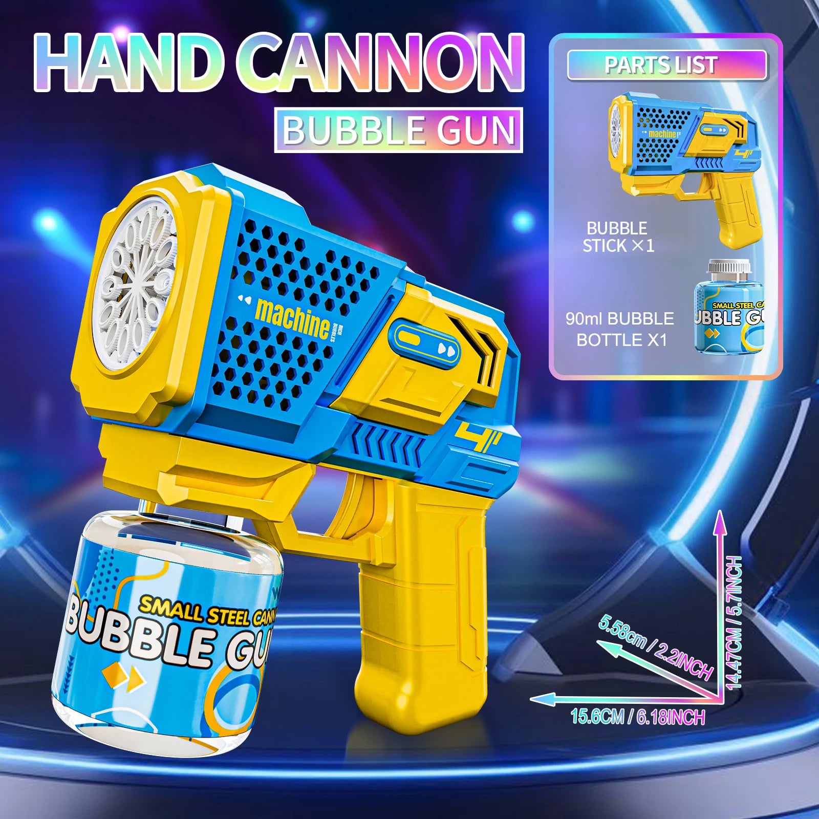Hight Output 7000+ Bubbles Automatic Bubble Blower