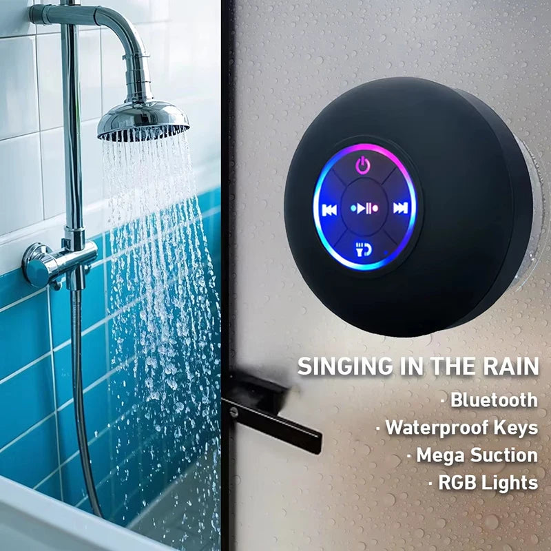 Portable Wireless Bluetooth Speaker LED Light