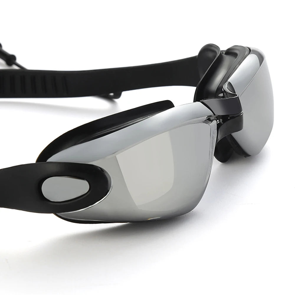 Swimming Goggles Adults Swim Glasses with Earplug Men Women