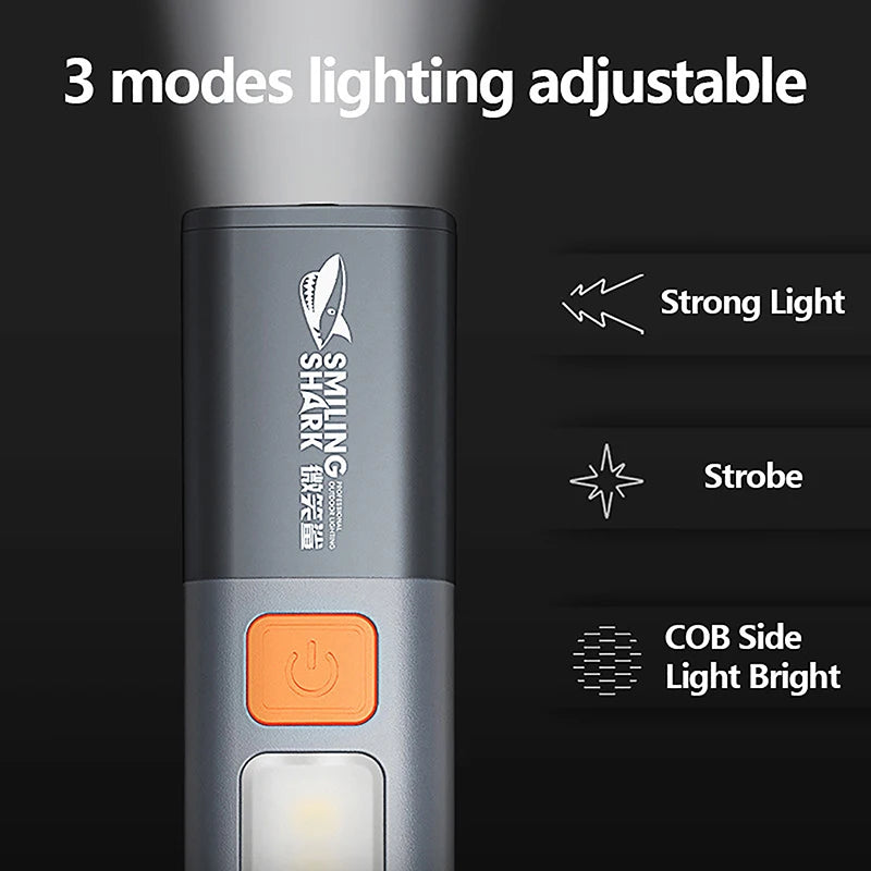 Camping Must-Have - Rechargeable LED Flashlight
