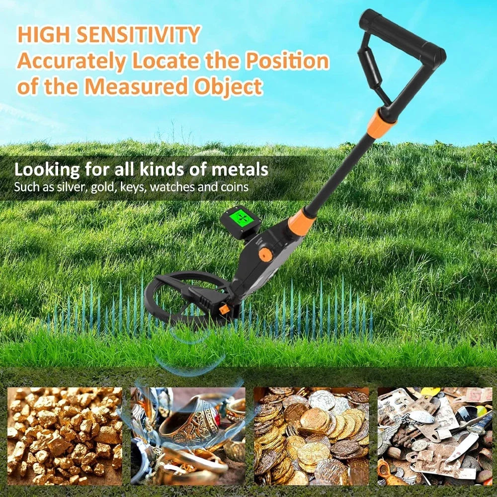 MD1008A Metal Detector Underground Professional Depth