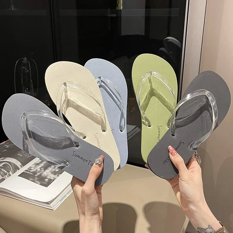 Slippers Summer Shoes Women Wedges Sandals Slides Beach