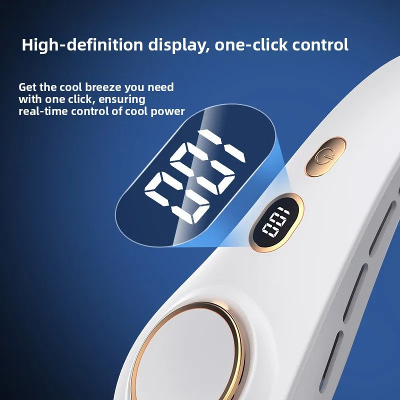 Neck Fan Portable Rechargeable  Long Battery