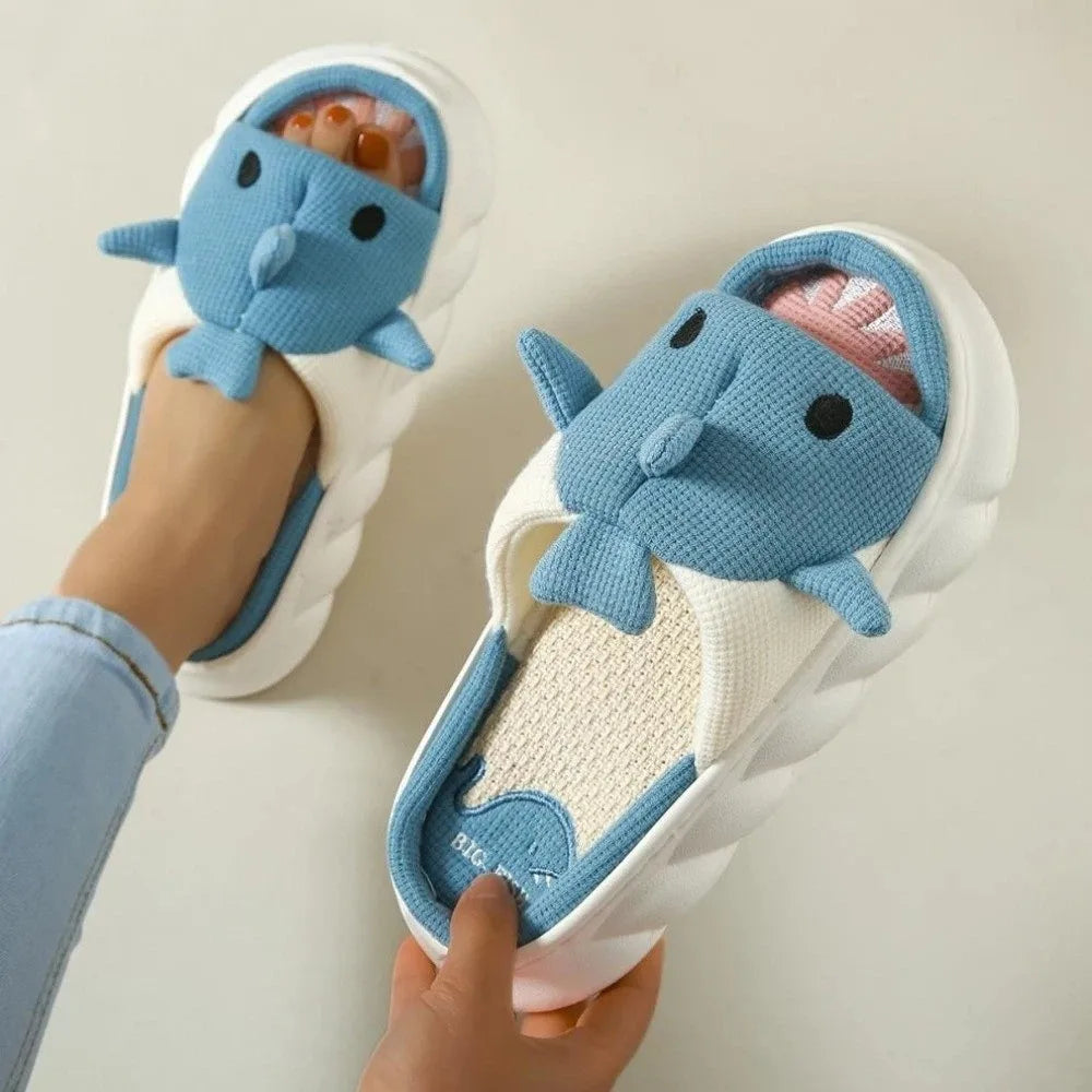 Sharks Slipper Shark Plush Slippers