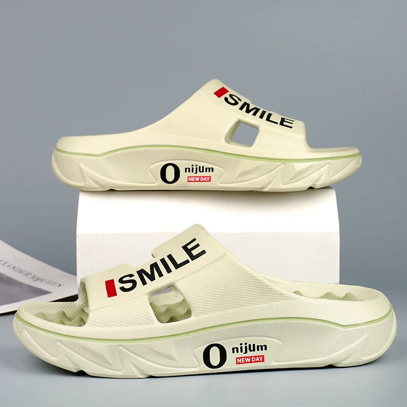Summer New Men's Massage Slippers