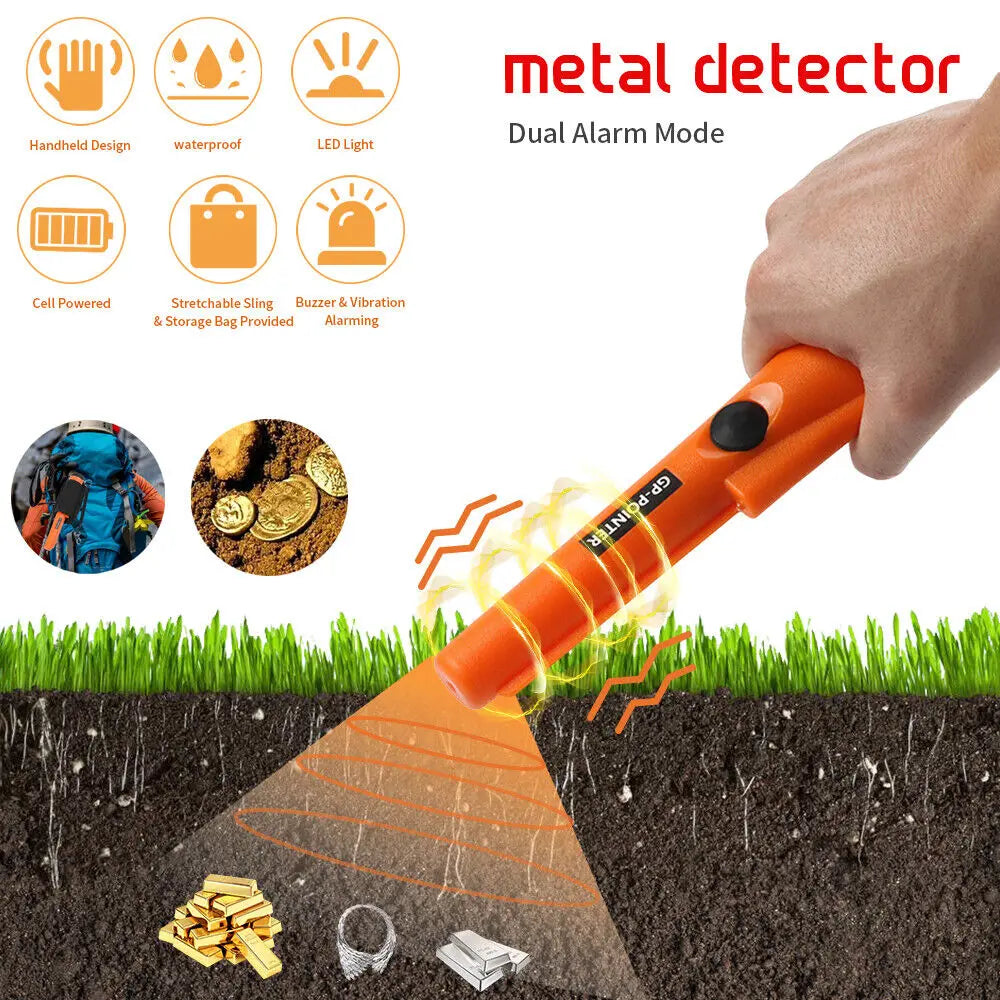 Treasure Hunter Handheld Metal Detector Pinpointer Pointer